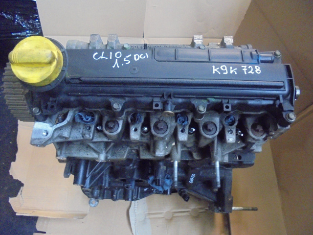 RENAULT MEGANE II SCENIC 1.5 DCI K9K 728 двигатель
