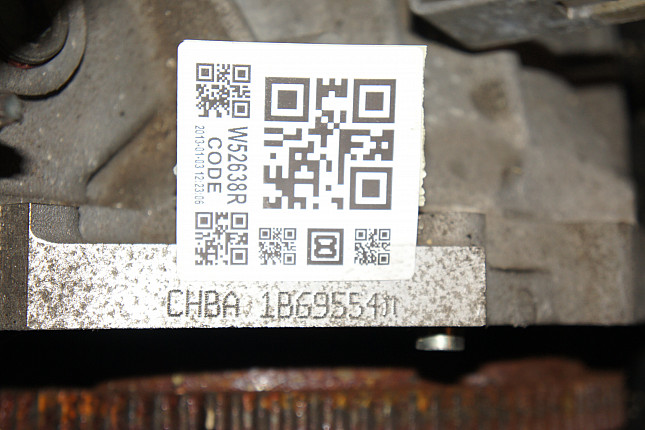 Номер двигателя и фотография площадки FORD CHBA