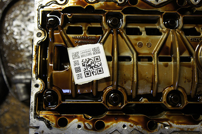 Фотография блока двигателя без поддона (коленвала) Mazda CA