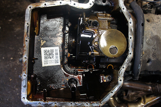 Фотография блока двигателя без поддона (коленвала) BMW M60 B40