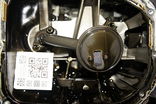 Фотография блока двигателя без поддона (коленвала) TOYOTA 1ND-TV