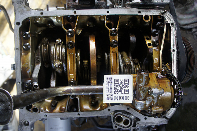 Фотография блока двигателя без поддона (коленвала) Suzuki H 25 A