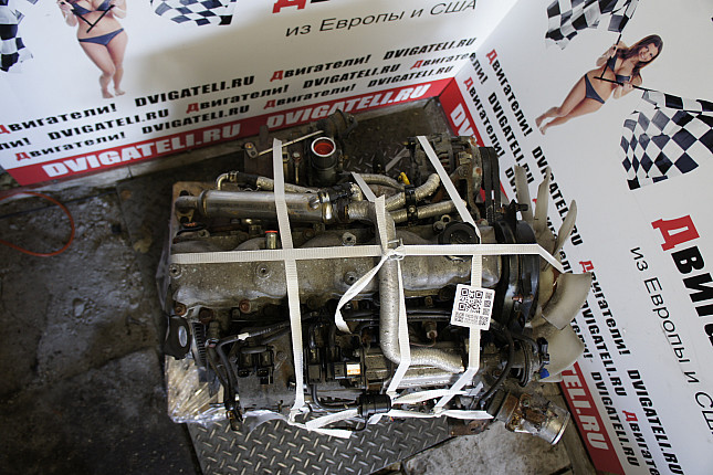 Фотография контрактного двигателя сверху Ford WL-T