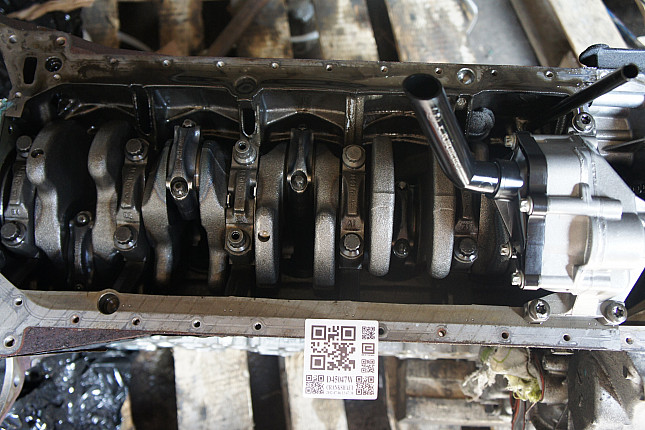 Фотография блока двигателя без поддона (коленвала) MERCEDES-BENZ OM 612.981