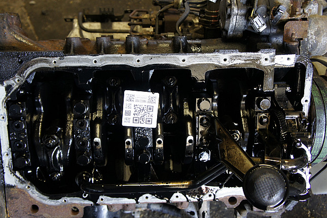 Фотография блока двигателя без поддона (коленвала) Ford WL-T