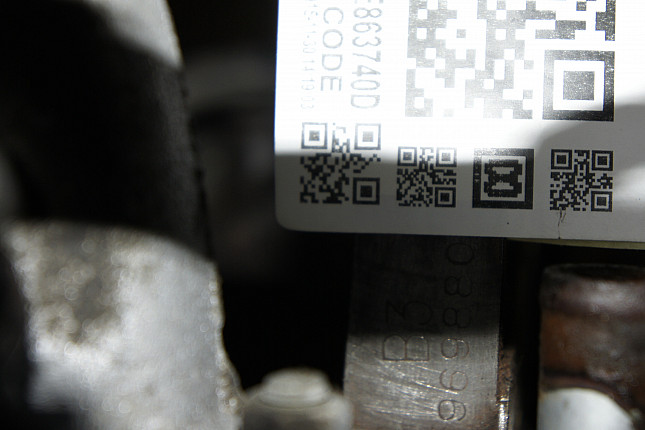 Номер двигателя и фотография площадки Mazda B3