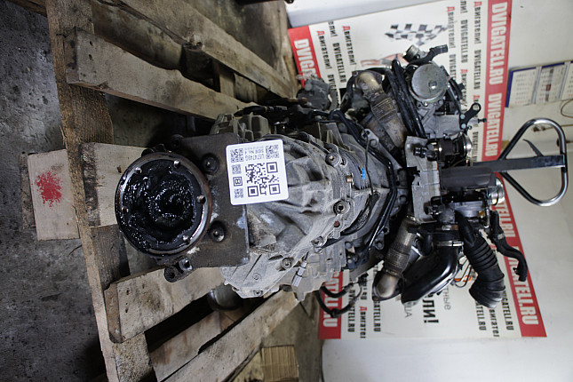 Контрактный двигатель Audi BAU в сборе с АКПП EYJ