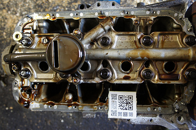 Фотография блока двигателя без поддона (коленвала) HONDA D14Z4