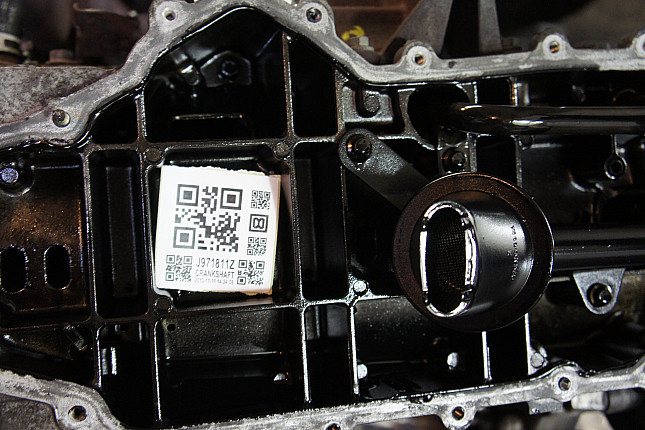 Фотография блока двигателя без поддона (коленвала) FORD F9DA