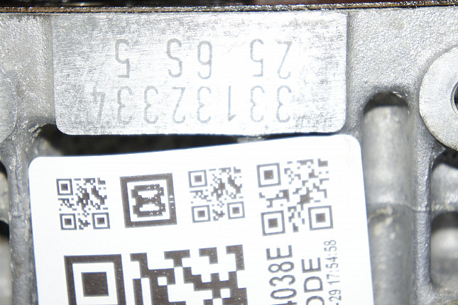 Номер двигателя и фотография площадки BMW M54 256 S5