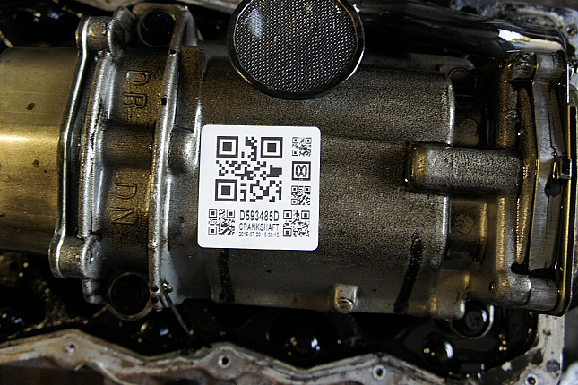 Фотография блока двигателя без поддона (коленвала) KIA D4EA
