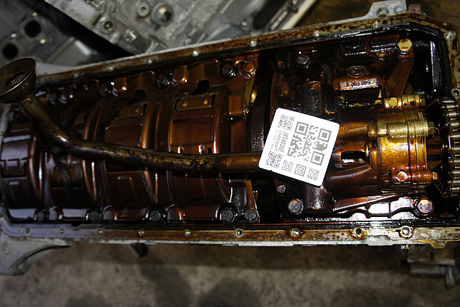 Фотография блока двигателя без поддона (коленвала) BMW M54 256 S5