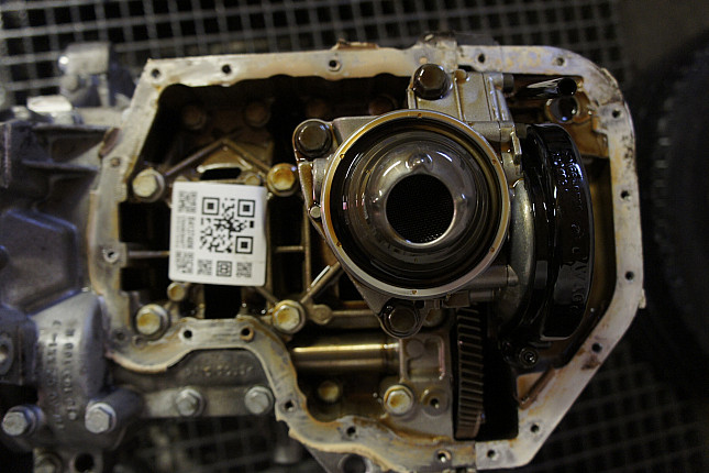 Фотография блока двигателя без поддона (коленвала) Skoda BME