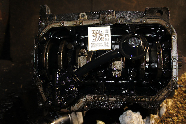 Фотография блока двигателя без поддона (коленвала) VW AHH