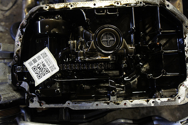 Фотография блока двигателя без поддона (коленвала) Audi AFB