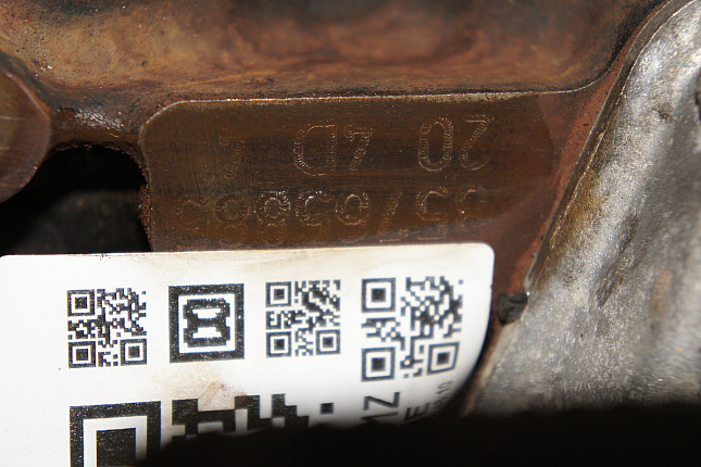 Номер двигателя и фотография площадки BMW 204D4