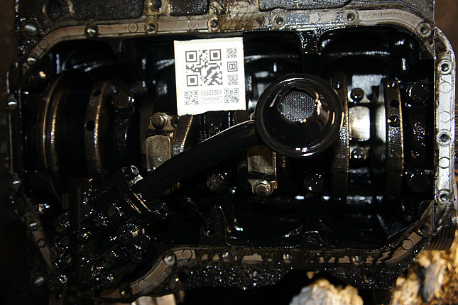 Фотография блока двигателя без поддона (коленвала) VW AHH