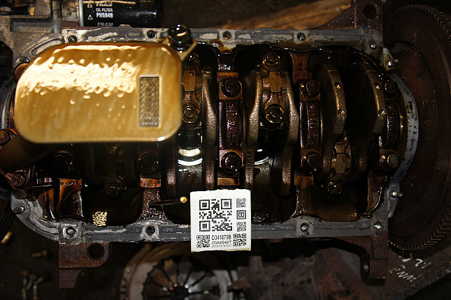 Фотография блока двигателя без поддона (коленвала) FIAT 188 A4.000