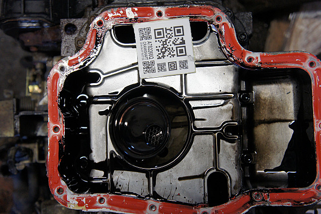 Фотография блока двигателя без поддона (коленвала) OPEL X17DT
