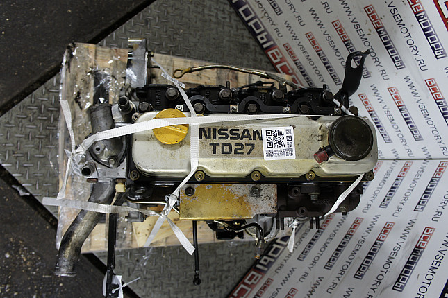Фотография контрактного двигателя сверху FORD TD27