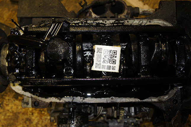Фотография блока двигателя без поддона (коленвала) Nissan CD20 