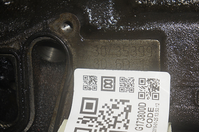 Номер двигателя и фотография площадки BMW M57 D30 (306D1)