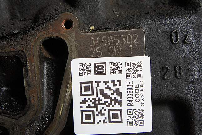 Номер двигателя и фотография площадки BMW M57 D25