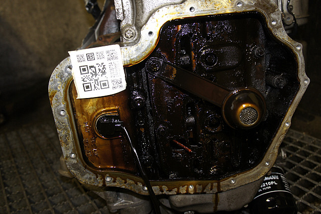 Фотография блока двигателя без поддона (коленвала) Opel X 18 XE