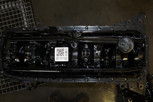 Фотография блока двигателя без поддона (коленвала) Nissan RD28Ti