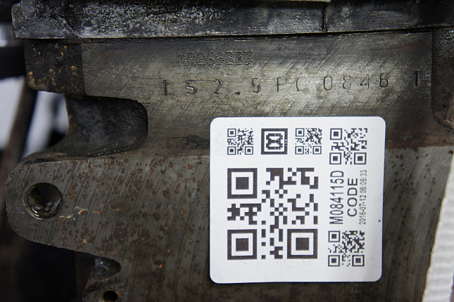 Номер двигателя и фотография площадки Chrysler K00