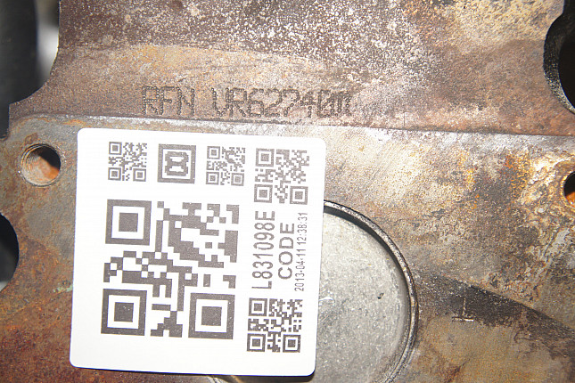 Номер двигателя и фотография площадки FORD RFN