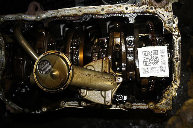 Фотография блока двигателя без поддона (коленвала) Ford AYL