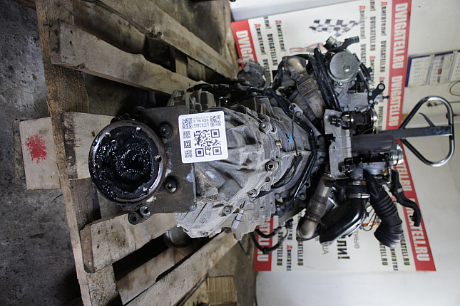 Контрактный двигатель Audi BAU в сборе с АКПП EYJ