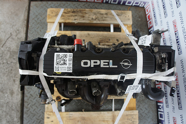 Фотография контрактного двигателя сверху OPEL X 20 SE