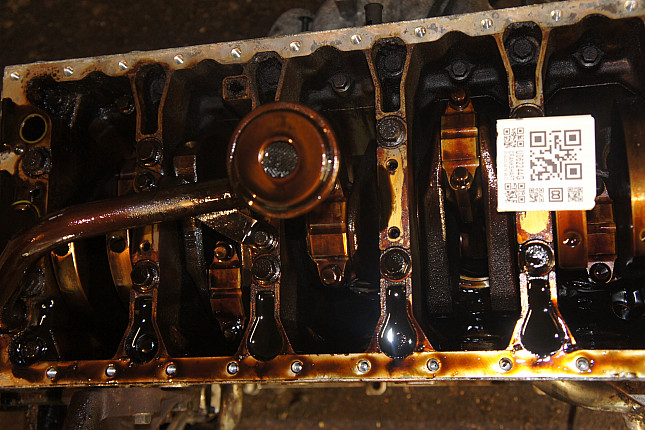 Фотография блока двигателя без поддона (коленвала) VOLVO B 5254 S