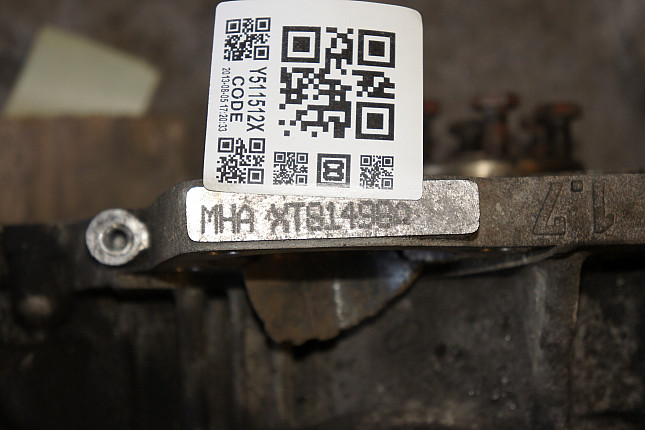 Номер двигателя и фотография площадки FORD MHA