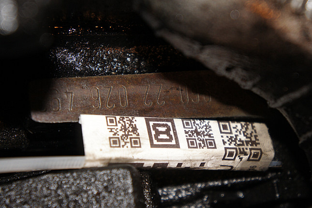 Номер двигателя и фотография площадки MERCEDES-BENZ OM 605.960