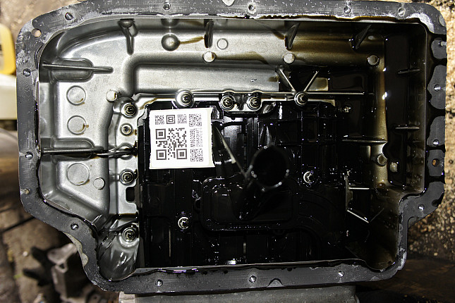 Фотография блока двигателя без поддона (коленвала) Mercedes OM 651.955 Клапан ЕГР, водяная помпа, турбина, турбина, гидромуфта