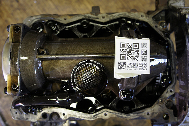 Фотография блока двигателя без поддона (коленвала) Hyundai D3EA