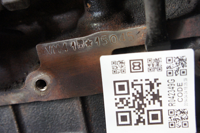 Номер двигателя и фотография площадки OPEL 25TDS (VM41B)+вискомуфта с вентилятором