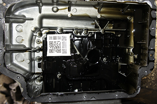 Фотография блока двигателя без поддона (коленвала) Mercedes OM 651.955 Клапан ЕГР, водяная помпа, турбина, турбина, гидромуфта