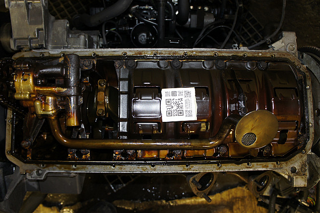 Фотография блока двигателя без поддона (коленвала) BMW M52 B25 (Vanos)