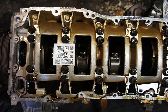 Фотография блока двигателя без поддона (коленвала) PONTIAC L61