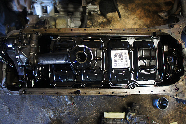 Фотография блока двигателя без поддона (коленвала) MERCEDES-BENZ OM 603.971