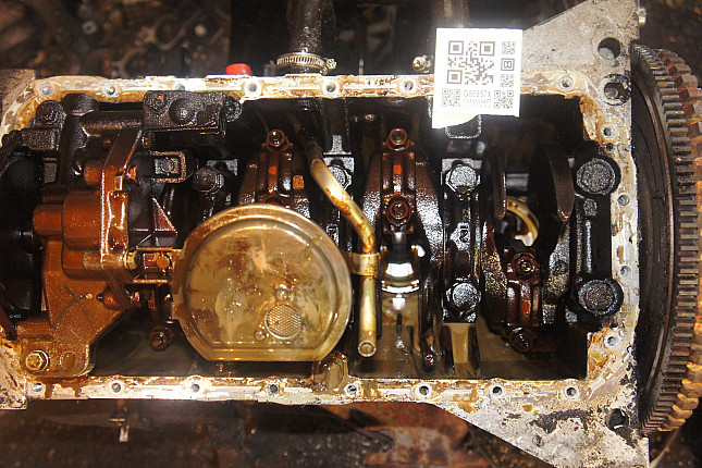 Фотография блока двигателя без поддона (коленвала) CITROËN LFX (XU7JB)