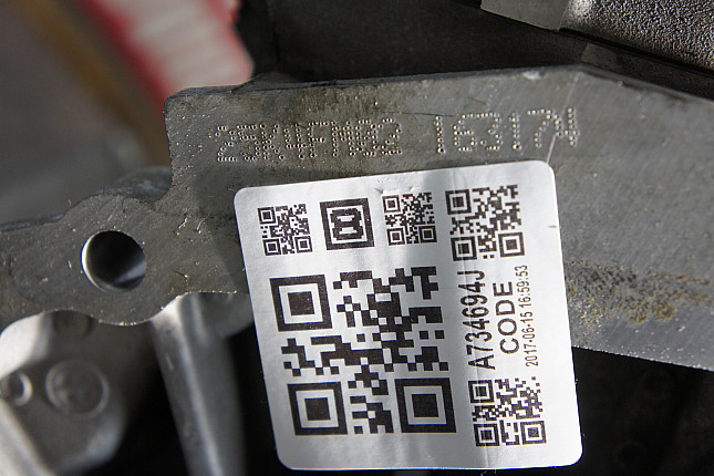 Номер двигателя и фотография площадки Land Rover 25 K4F