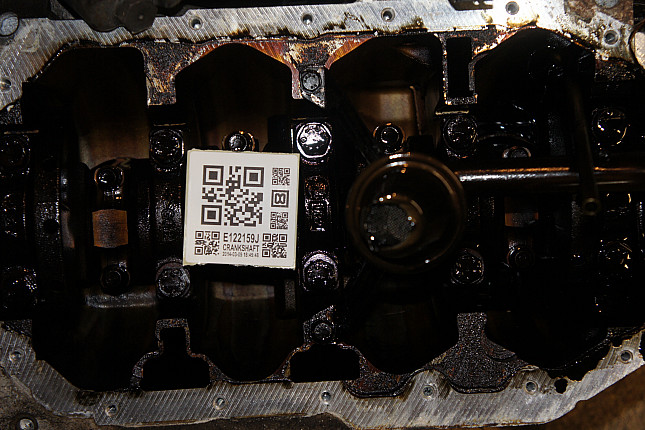 Фотография блока двигателя без поддона (коленвала) SKODA BCA