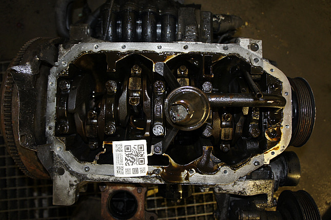 Фотография блока двигателя без поддона (коленвала) VW AHW