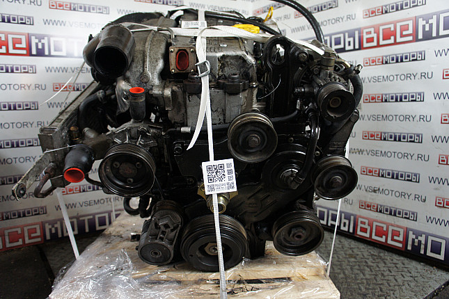 Двигатель вид с боку OPEL 25TDS (VM41B)+вискомуфта с вентилятором