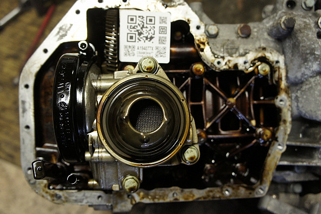 Фотография блока двигателя без поддона (коленвала) Skoda AZQ